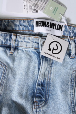 Дамски дънки Neon & Nylon by Only, Размер S, Цвят Син, Цена 19,14 лв.