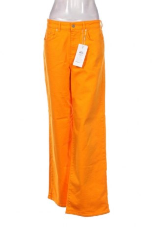 Дамски дънки ONLY, Размер L, Цвят Оранжев, Цена 19,04 лв.