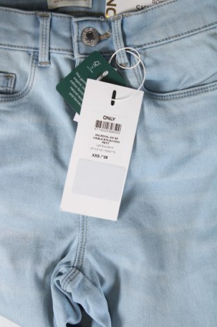 Dámske džínsy  ONLY, Veľkosť XXS, Farba Modrá, Cena  9,11 €
