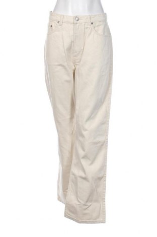 Damen Jeans Weekday, Größe XL, Farbe Ecru, Preis € 9,72