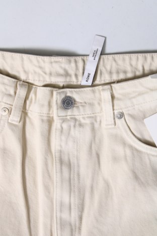 Damen Jeans Weekday, Größe XL, Farbe Ecru, Preis 7,61 €