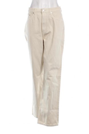 Damen Jeans Weekday, Größe M, Farbe Beige, Preis € 6,76