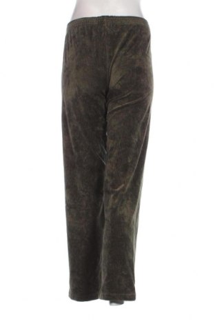 Pantaloni de velvet de femei, Mărime S, Culoare Verde, Preț 14,31 Lei