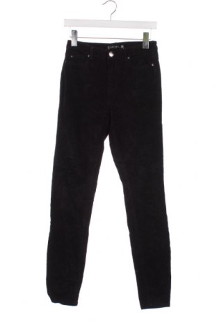 Pantaloni de velvet de femei Amisu, Mărime S, Culoare Negru, Preț 17,17 Lei