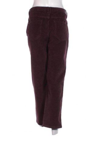 Pantaloni de velvet de femei Cortefiel, Mărime L, Culoare Mov, Preț 42,99 Lei