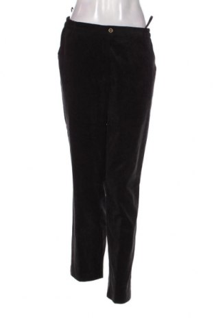 Γυναικείο κοτλέ παντελόνι Denim&Co., Μέγεθος L, Χρώμα Μαύρο, Τιμή 3,77 €