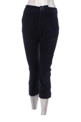 Pantaloni de velvet de femei Fall Winter Spring Summer, Mărime S, Culoare Albastru, Preț 24,60 Lei