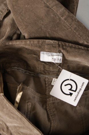 Γυναικείο κοτλέ παντελόνι Heine, Μέγεθος L, Χρώμα Καφέ, Τιμή 17,94 €