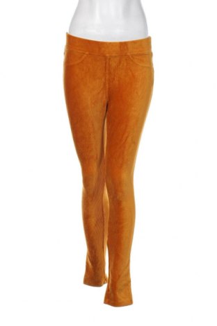 Pantaloni de velvet de femei Laura Torelli, Mărime S, Culoare Galben, Preț 14,31 Lei