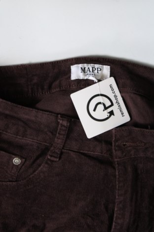 Дамски джинси MAPP, Размер L, Цвят Кафяв, Цена 6,67 лв.
