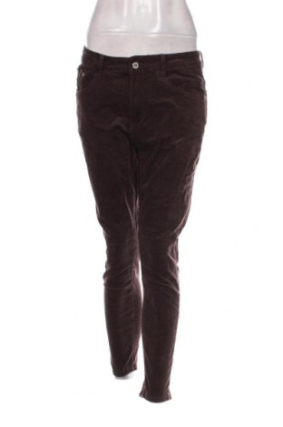 Γυναικείο κοτλέ παντελόνι MAPP, Μέγεθος L, Χρώμα Καφέ, Τιμή 2,51 €