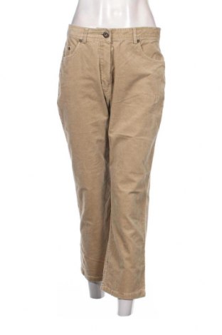 Pantaloni de velvet de femei Roma, Mărime L, Culoare Bej, Preț 11,10 Lei