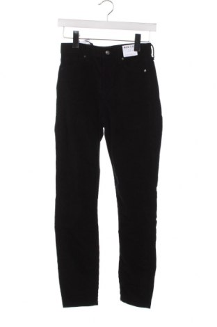 Γυναικείο κοτλέ παντελόνι Topshop, Μέγεθος XS, Χρώμα Μαύρο, Τιμή 9,42 €