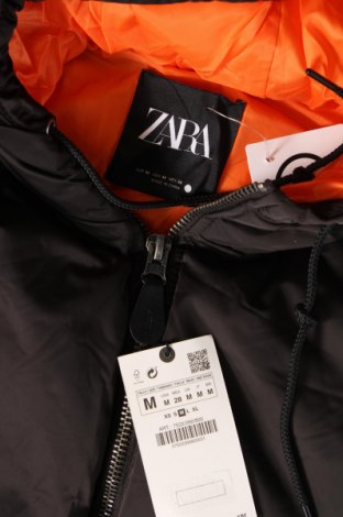 Дамски елек Zara, Размер M, Цвят Черен, Цена 40,50 лв.