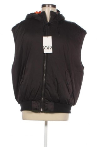 Дамски елек Zara, Размер M, Цвят Черен, Цена 28,08 лв.