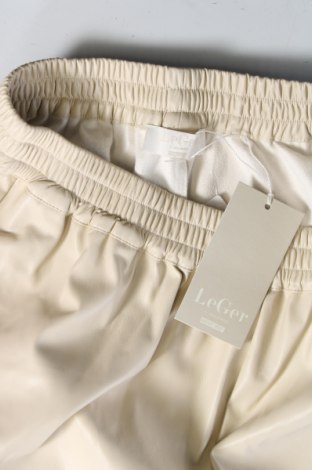Dámské krátké kožené kalhoty  LeGer By Lena Gercke, Velikost M, Barva Béžová, Cena  1 043,00 Kč