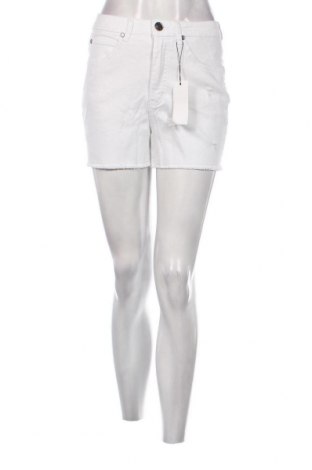 Γυναικείο κοντό παντελόνι Ajc, Μέγεθος S, Χρώμα Λευκό, Τιμή 9,11 €