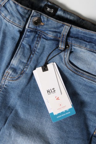 Дамски къс панталон H.I.S, Размер XXS, Цвят Син, Цена 31,00 лв.