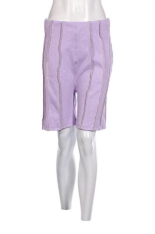 Γυναικείο κοντό παντελόνι Missguided, Μέγεθος M, Χρώμα Βιολετί, Τιμή 6,23 €