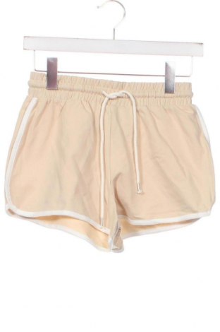 Pantaloni scurți de femei Monki, Mărime XS, Culoare Ecru, Preț 23,95 Lei