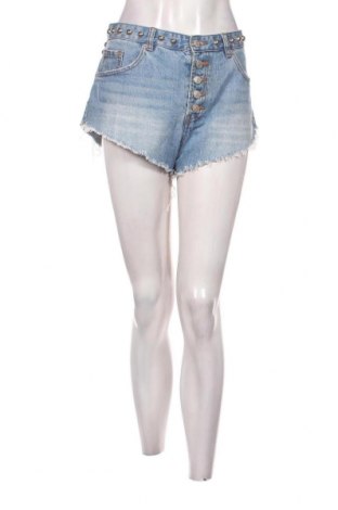 Γυναικείο κοντό παντελόνι Pull&Bear, Μέγεθος XL, Χρώμα Μπλέ, Τιμή 5,25 €