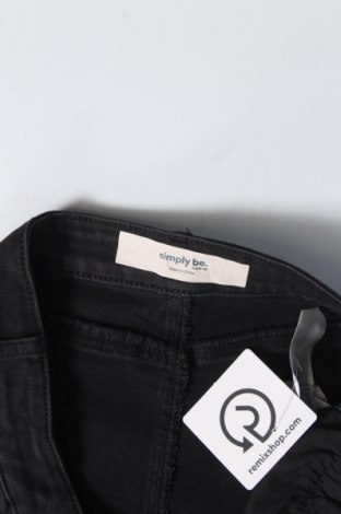 Γυναικείο κοντό παντελόνι Simply Be, Μέγεθος XL, Χρώμα Μαύρο, Τιμή 6,71 €