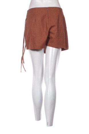 Дамски къс панталон Trendyol, Размер S, Цвят Кафяв, Цена 72,00 лв.