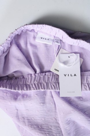 Γυναικείο κοντό παντελόνι VILA, Μέγεθος M, Χρώμα Βιολετί, Τιμή 20,62 €