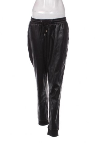 Дамски кожен панталон Laura Torelli, Размер M, Цвят Черен, Цена 20,30 лв.