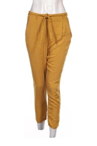 Pantaloni de femei Ambiance, Mărime M, Culoare Galben, Preț 46,94 Lei