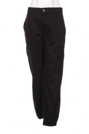 Дамски панталон Dan Fox X About You, Размер L, Цвят Черен, Цена 13,92 лв.