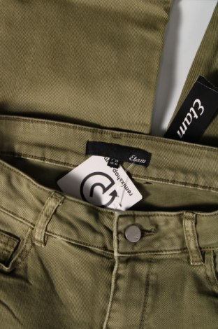 Дамски панталон Etam, Размер M, Цвят Зелен, Цена 14,79 лв.