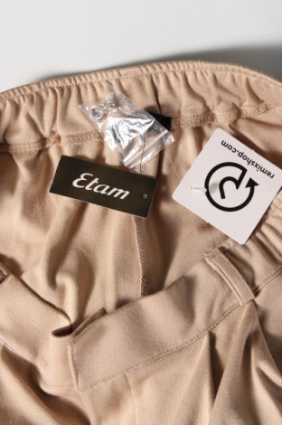 Pantaloni de femei Etam, Mărime L, Culoare Bej, Preț 25,76 Lei