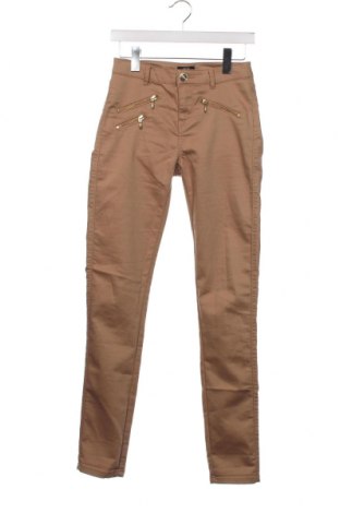 Дамски панталон F&F, Размер XS, Цвят Бежов, Цена 4,93 лв.