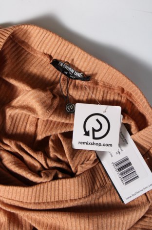 Дамски панталон Fashion Union, Размер M, Цвят Кафяв, Цена 13,92 лв.