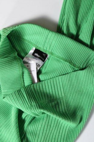 Дамски панталон Gina Tricot, Размер XS, Цвят Зелен, Цена 14,04 лв.