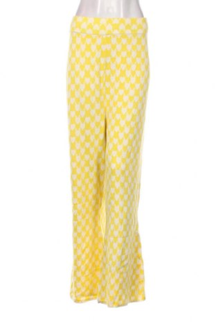 Γυναικείο παντελόνι Glamorous, Μέγεθος XL, Χρώμα Κίτρινο, Τιμή 14,80 €
