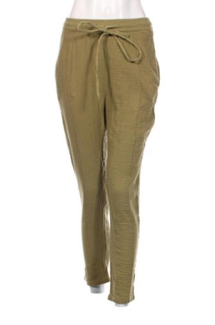 Дамски панталон Lefties, Размер S, Цвят Зелен, Цена 14,26 лв.