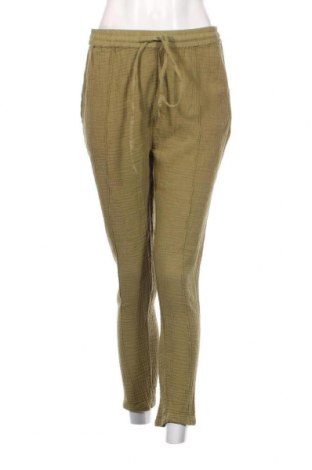 Дамски панталон Lefties, Размер M, Цвят Зелен, Цена 14,26 лв.