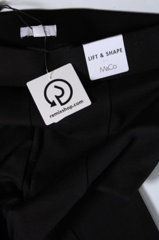 Γυναικείο παντελόνι M&Co., Μέγεθος M, Χρώμα Μαύρο, Τιμή 6,40 €