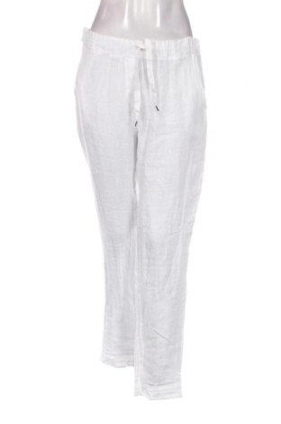Дамски панталон Made In Italy, Размер M, Цвят Бял, Цена 34,50 лв.