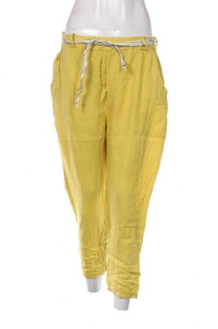 Дамски панталон Made In Italy, Размер M, Цвят Жълт, Цена 29,00 лв.