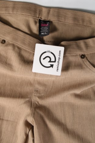 Pantaloni de femei MeMoi, Mărime M, Culoare Bej, Preț 11,51 Lei