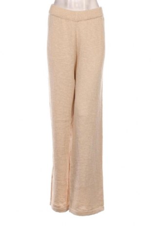 Pantaloni de femei Missguided, Mărime XL, Culoare Ecru, Preț 36,32 Lei