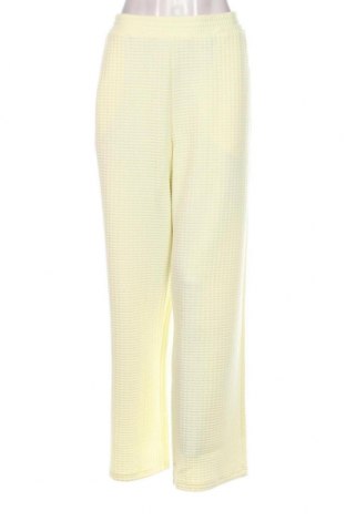 Γυναικείο παντελόνι Monki, Μέγεθος L, Χρώμα Κίτρινο, Τιμή 7,58 €