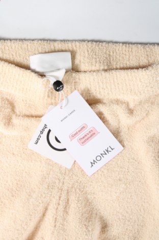 Γυναικείο παντελόνι Monki, Μέγεθος XL, Χρώμα Εκρού, Τιμή 6,82 €