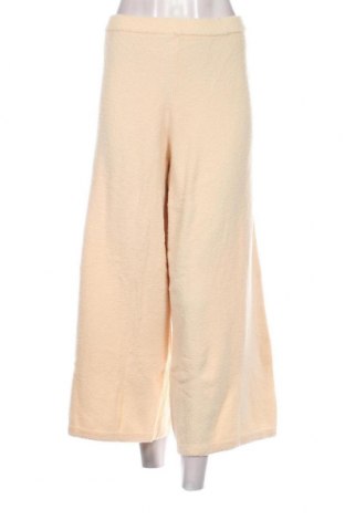 Γυναικείο παντελόνι Monki, Μέγεθος XL, Χρώμα Εκρού, Τιμή 4,80 €