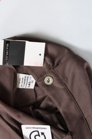 Γυναικείο παντελόνι Multiples, Μέγεθος L, Χρώμα Καφέ, Τιμή 7,59 €