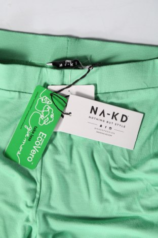 Γυναικείο παντελόνι NA-KD, Μέγεθος XS, Χρώμα Πράσινο, Τιμή 4,93 €
