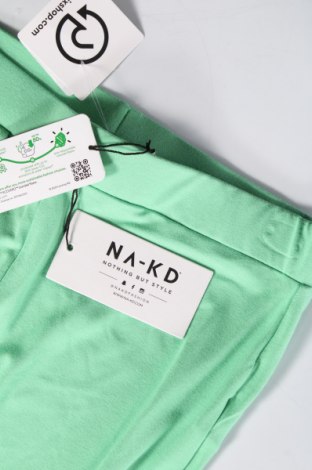 Γυναικείο παντελόνι NA-KD, Μέγεθος S, Χρώμα Πράσινο, Τιμή 7,62 €